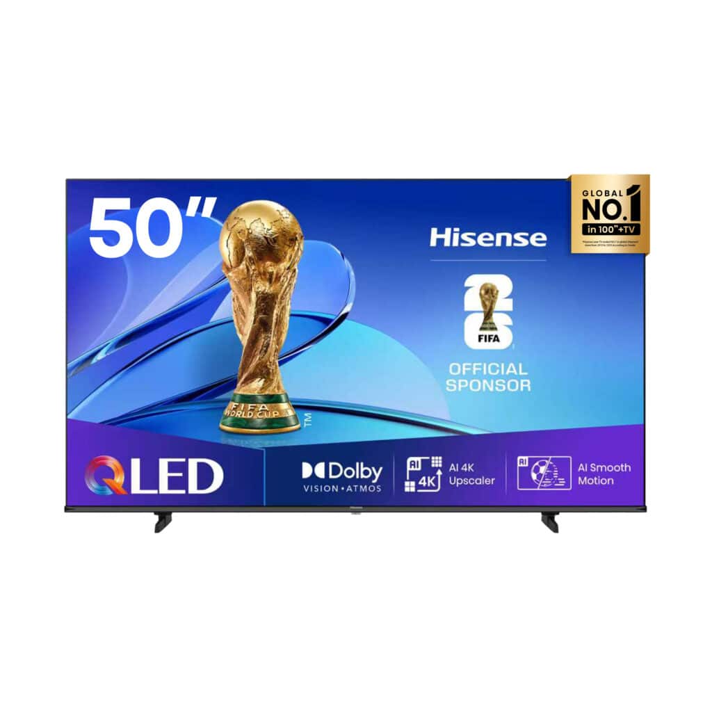 Hisense 50Q6QKEN 50 Inch QLED Smart 4K UHD Frameless TV Hisense 50Q6QKEN 50 Inch QLED Smart 4K UHD Frameless TV